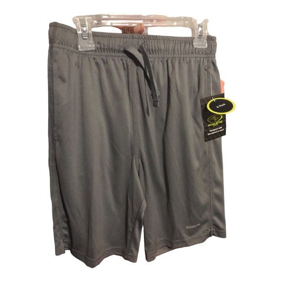 Big Boy’s 2pk mesh athletic moisture Wicking performance driworks shorts size L - Picture 2 of 5